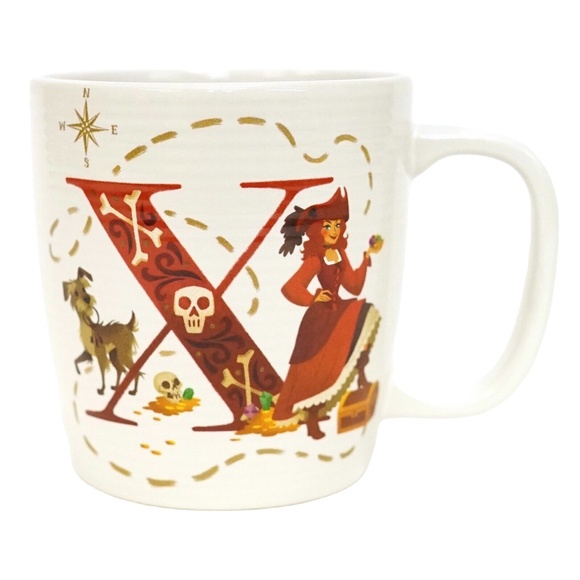 2020 Disney Parks ABC Letters X is for X Marks the Spot Coffee Mug - Picture 1 of 2